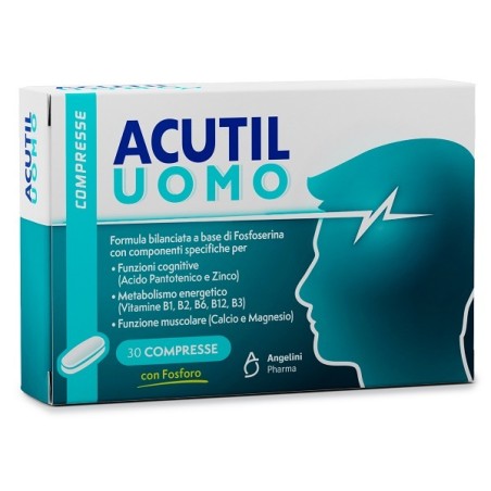 Acutil uomo 30 compresse Acutil uomo 30 compresse