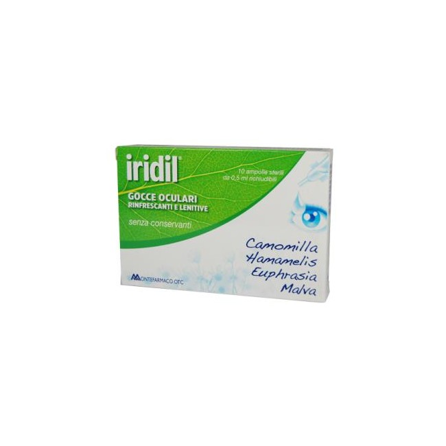 Iridil gocce oculari monodose 10x0, 5ml