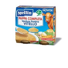 Mellin Pappa Completa Vitello 250 G 2 Pezzi