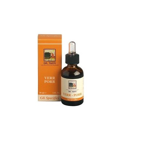 Dr. Taffi Gli Specifici Verr/Porr Trattamento per verruche e porri 30 ml Dr. Taffi Gli Specifici Verr/Porr Trattamento per verruche e porri 30 ml