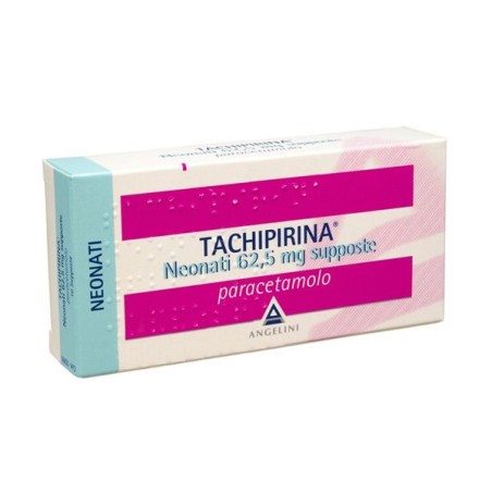 Tachipirina 62,5 mg per neonati e prima infanzia per febbre e dolore