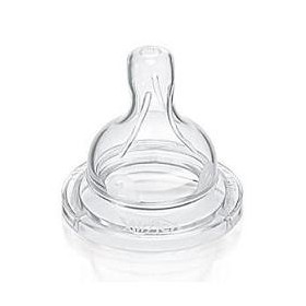 Avent Tettarelle Flusso Lento 2 Fori 2 Pezzi