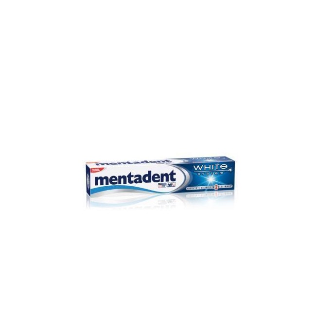 Mentadent white system dentifricio 75ml