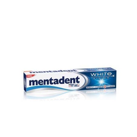 Mentadent white system dentifricio 75ml