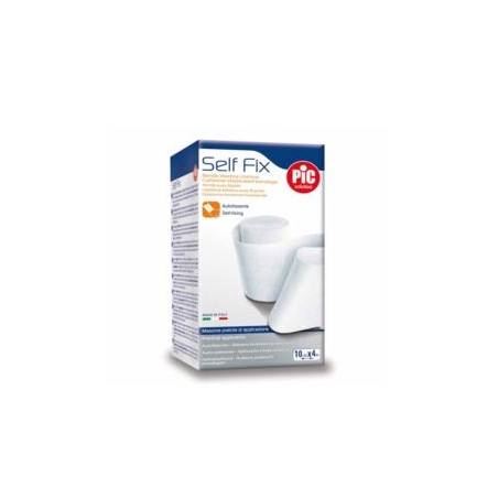 Pic Self Fix Benda Elastica Indicata per il Fissaggio di Medicazioni 10cm x 4m
