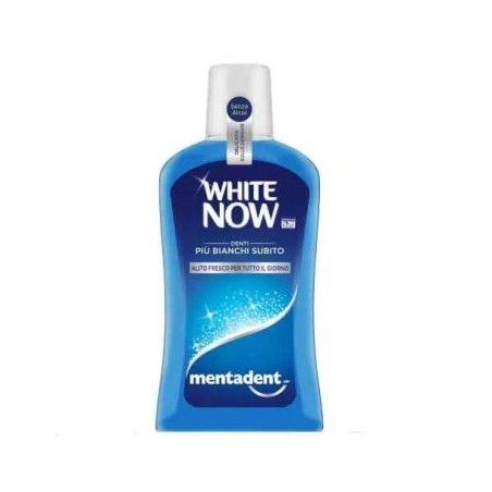 Mentadent collutorio white now 500 ml