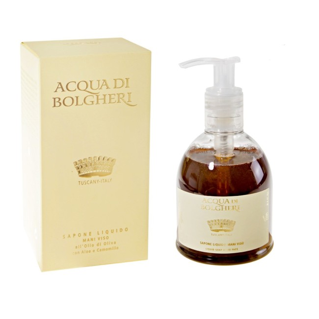 Acqua di bolgheri sapone mani e viso linea oro