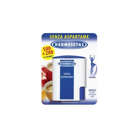 Hermesetas Senza Aspartame 500 + 200 Compresse Hermesetas Senza Aspartame 500 + 200 Compresse