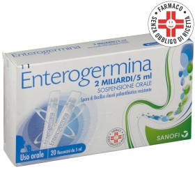 Enterogermina 2 Miliardi 5ml - 20 Flaconcini 5ml
