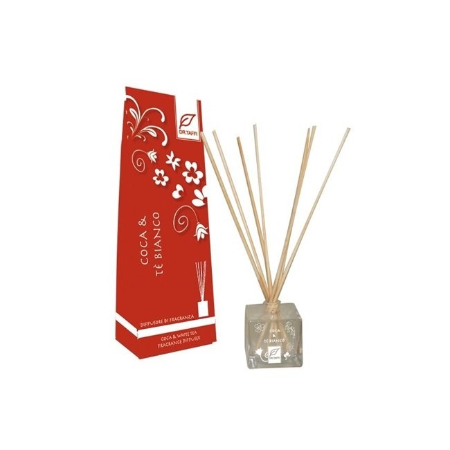 Dr. Taffi Diffusore Coca & Te' Bianco 80ml Dr. Taffi Diffusore Coca & Te' Bianco 80ml