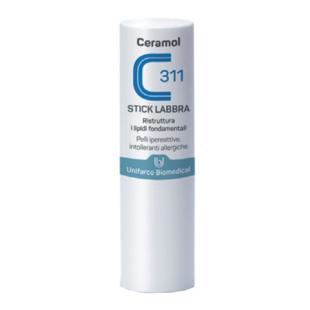 Ceramol 311 Stick Labbra 4,5 g Ristrutturante per labbra secche 4,5 g Ceramol 311 Stick Labbra 4,5 g Ristrutturante per labbra secche 4,5 g