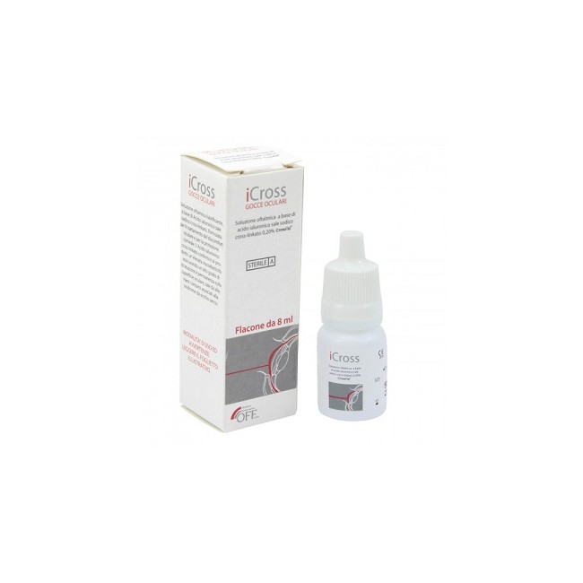 Gocce oculari icross 8 ml Gocce oculari icross 8 ml