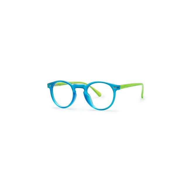 Occhiale da lettura premontato twins platinum smile azzurro/ve +1,50 Occhiale da lettura premontato twins platinum smile azzurro/ve +1,50