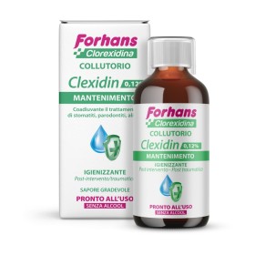 Forhans Clexidin Collutorio 0,12% Clorexidina Senza Alcool 200ml