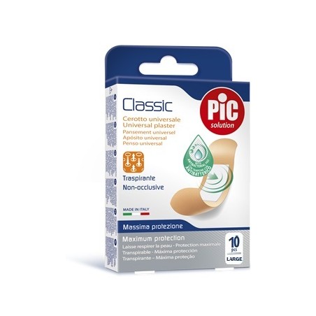 Pic Cerotto Classic 25x72 mm 10 Antibatterico 10 pezzi