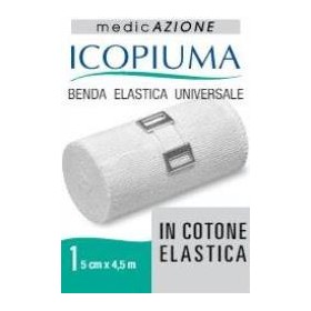 Icopiuma Benda Elastica Universale 5cm x 4,5 mt 1 pezzo