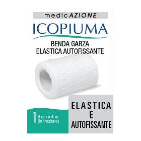 Icopiuma Benda Garza Elastica Autofissante cm 4 x 4 mt