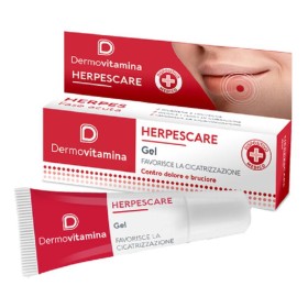 Dermovitamina Herpes Gel Trattamento Herpes su Labbra e Pelle 8ml