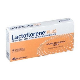 Lactoflorene Integratore Alimentare di Fermenti Lattici Vivi e Vitamine Del Gruppo B 7 Flaconcini  10ml