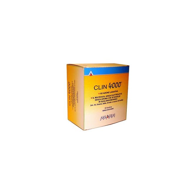 Clin 4000 Lassativo 30 Bustine Monodose 10 G