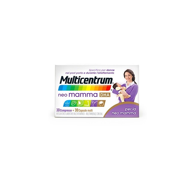 Multicentrum neo mamma dha 30 compresse + 30 capsule molli