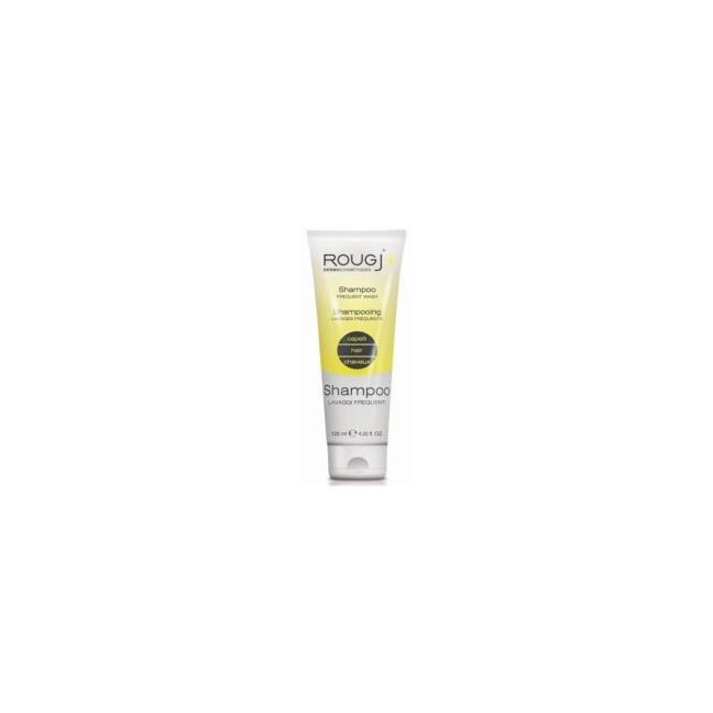 Rougj Shampoo ristrutturante per lavaggi frequenti 125ml Rougj Shampoo ristrutturante per lavaggi frequenti 125ml