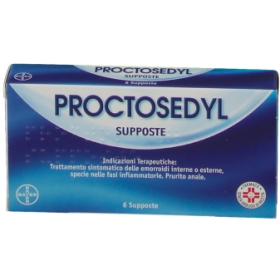 Proctosedyl per emorroidi 6 supposte