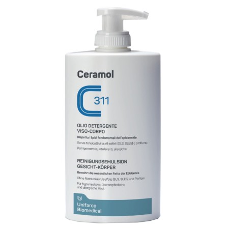 Ceramol 311 Olio Detergente per viso e corpo 400 ml