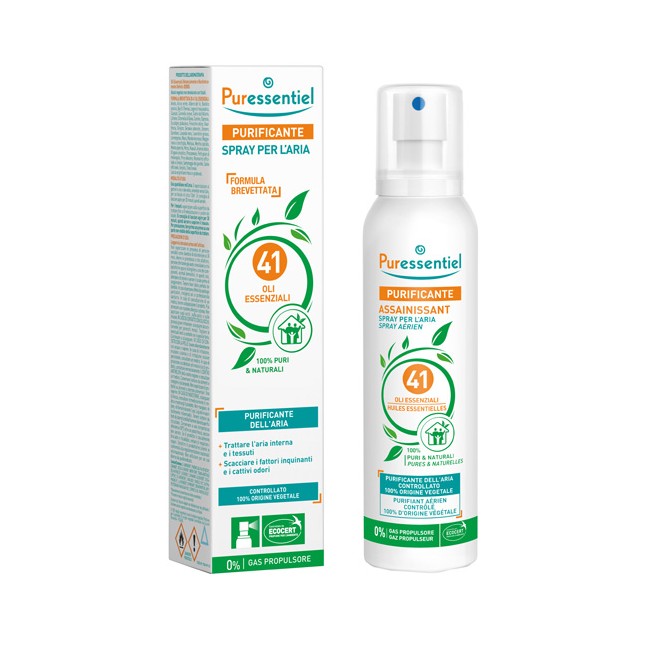 Puressentiel purificante spray 41 oli essenziali 200 ml Puressentiel purificante spray 41 oli essenziali 200 ml