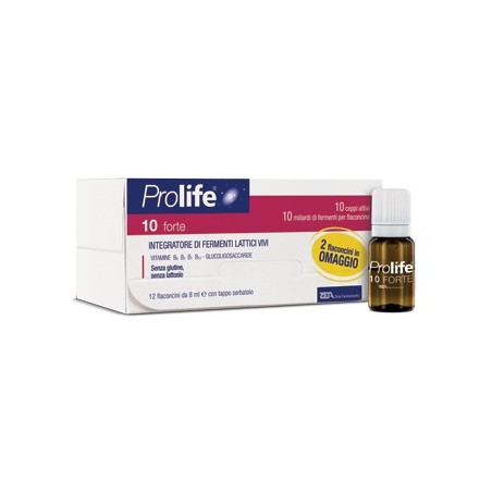 Prolife 10 Forte 12 Flaconcini Da 8 Ml