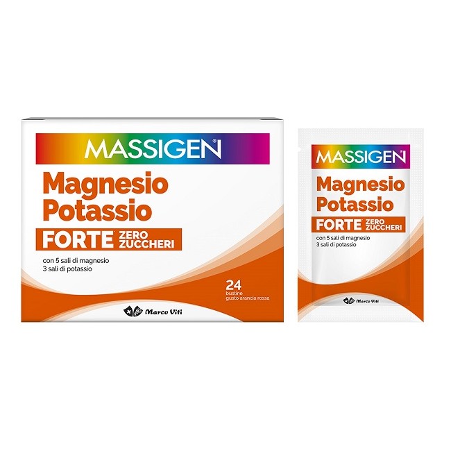 Magnesio Potassio Forte Zero Zucchero 24 Bustine