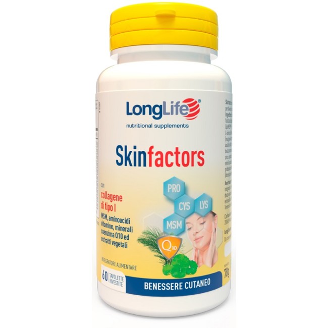 Longlife Skin Factors Integratore per pelle capelli e unghie