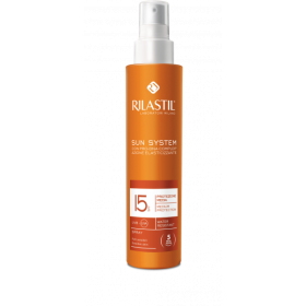 Rilastil Sun System Transparent Spray solare per il corpo SPF15 200 ml
