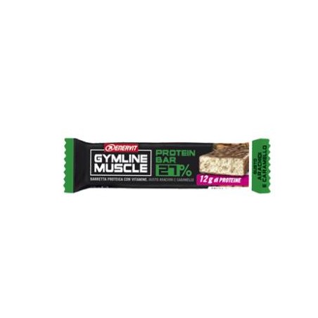 Enervit  Gymline Muscle Protein Bar 27 Arachidi E Caramello 45G 1Pz