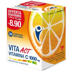 Vitamina C Act 1000mg 30 Compresse Masticabili