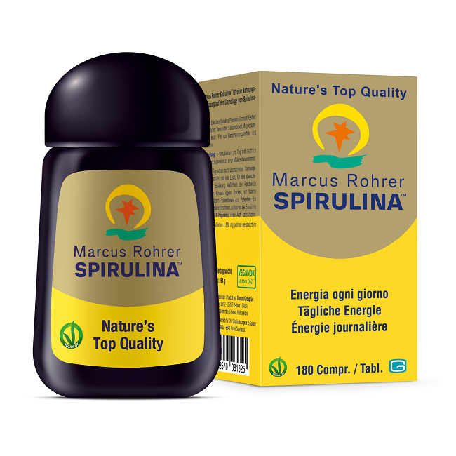 Spirulina Marcus Rohrer 180 Compresse