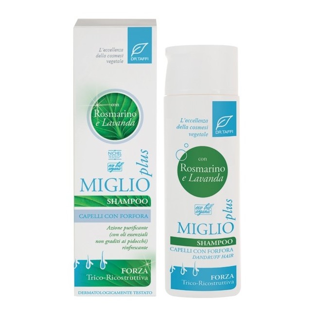 Dr. Taffi Shampoo Rosmarino e Lavanda Bio 200ml
