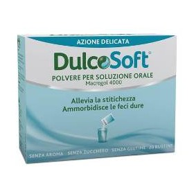 Dulcosoft contro la stitichezza polvere per soluzione orale 20 bustine