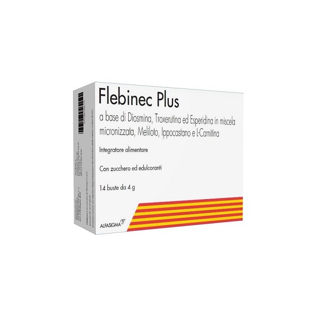 Flebinec Plus 14 Bustine 4 G
