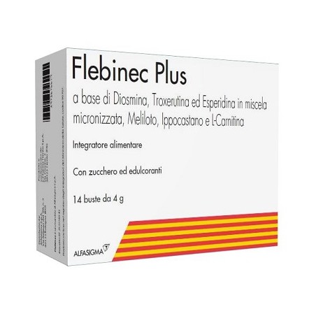 Flebinec Plus 14 Bustine 4 G