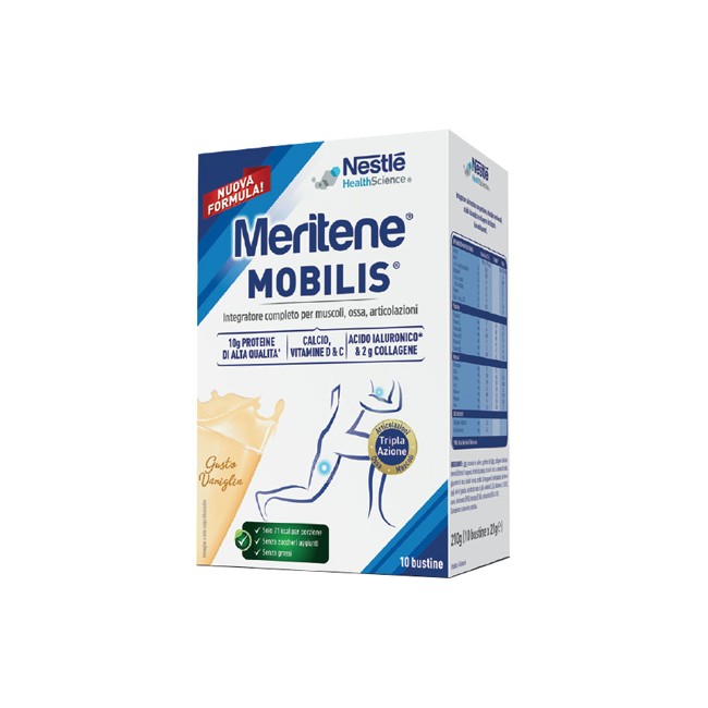 Meritene Mobilis Gusto Vaniglia 10 Bustine Da 21 G