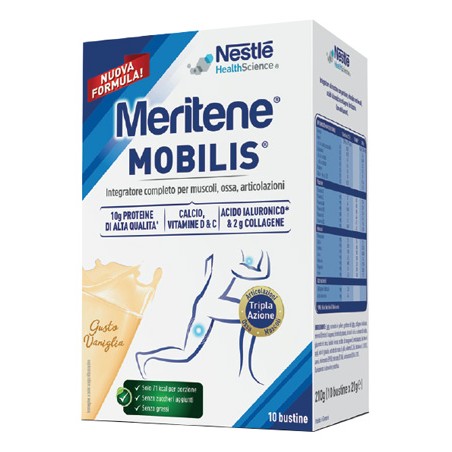 Meritene Mobilis Gusto Vaniglia 10 Bustine Da 21 G