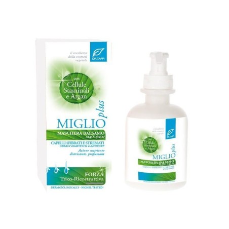 Dr. Taffi Maschera Balsamo Nutriente Bio 250 ml Miglio Plus Dr. Taffi Maschera Balsamo Nutriente Bio 250 ml Miglio Plus