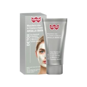 Winter Argilla Bianca Detox maschera viso in crema a base di argilla bianca 50ml