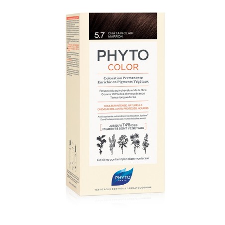 Phytocolor 5. 7 Castano Chiaro Tabacco Phytocolor 5. 7 Castano Chiaro Tabacco