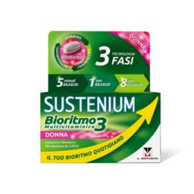 Sustenium Bioritmo3 Donna Multivitaminico Integratore Alimentare 30 Compresse