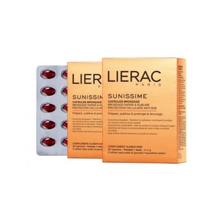 Lierac Sunissime Integratore Alimentare 30 Capsule + 30 Capsule in Omaggio Lierac Sunissime Integratore Alimentare 30 Capsule + 30 Capsule in Omaggio
