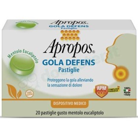 Apropos Gola Defens Pro 20 Pastiglie Mentolo Eucalipto
