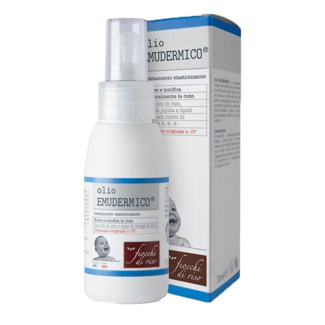Fiocchi di riso olio emudermico elasticizzante 70 ml Fiocchi di riso olio emudermico elasticizzante 70 ml