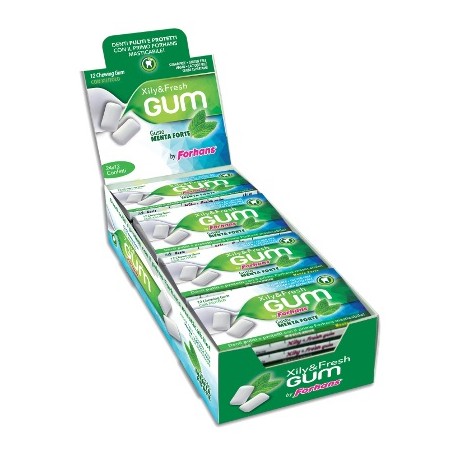 Forhans Gomma da masticare Xyli&fresh Gum 12 confetti